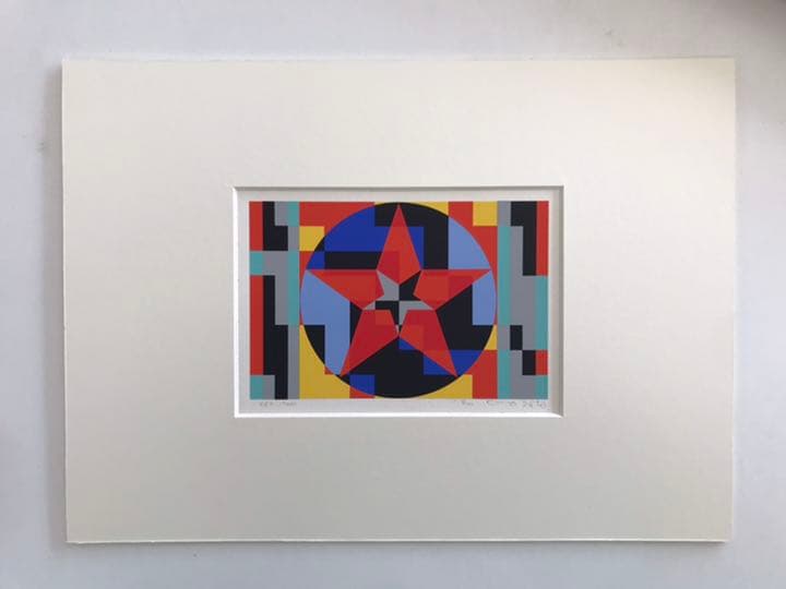 ★F26★オノサト・トシノブ「Stars(Star)星の星」シルクスクリーン