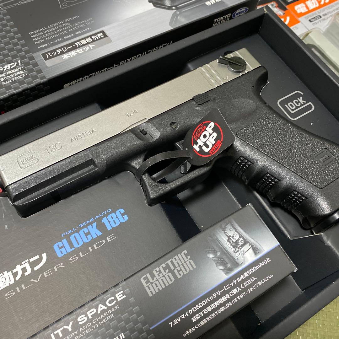 美品】東京マルイ GLOCK18C SS.Ver SBDカスタム マガジン3本