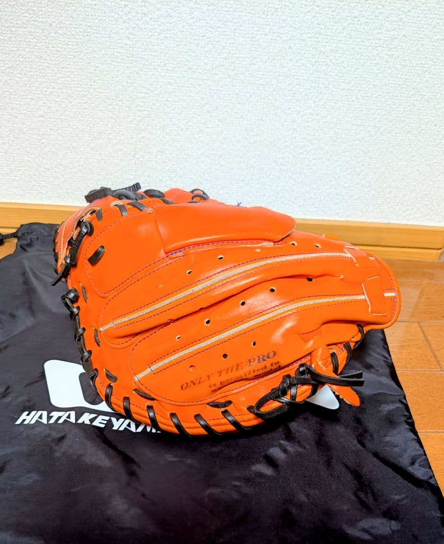HATAKEYAMA 硬式キャッチャーミット M8型 高校野球対応