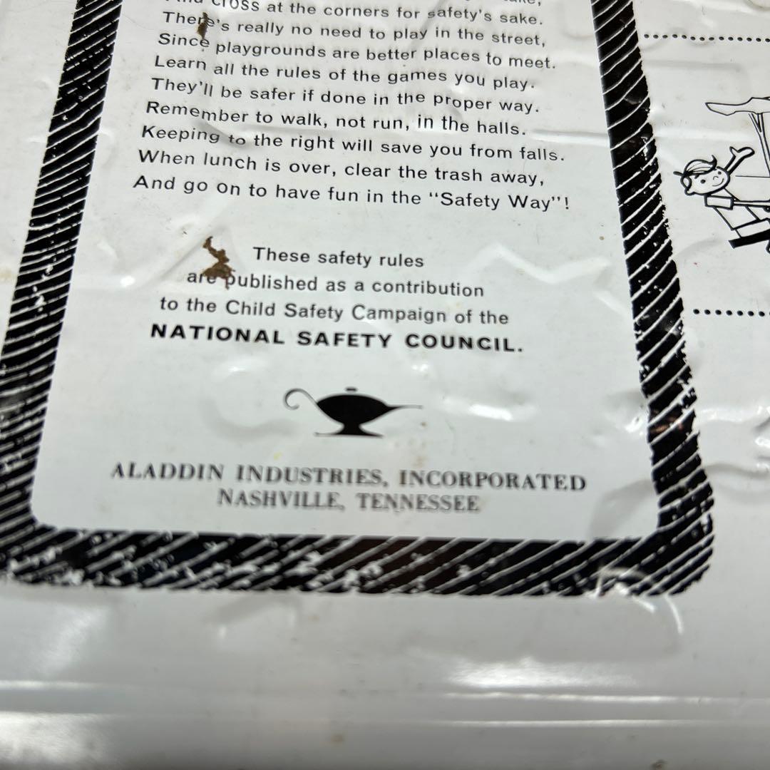 希少ディズニー1970年代ランチボックス缶 アラジンDisney Express