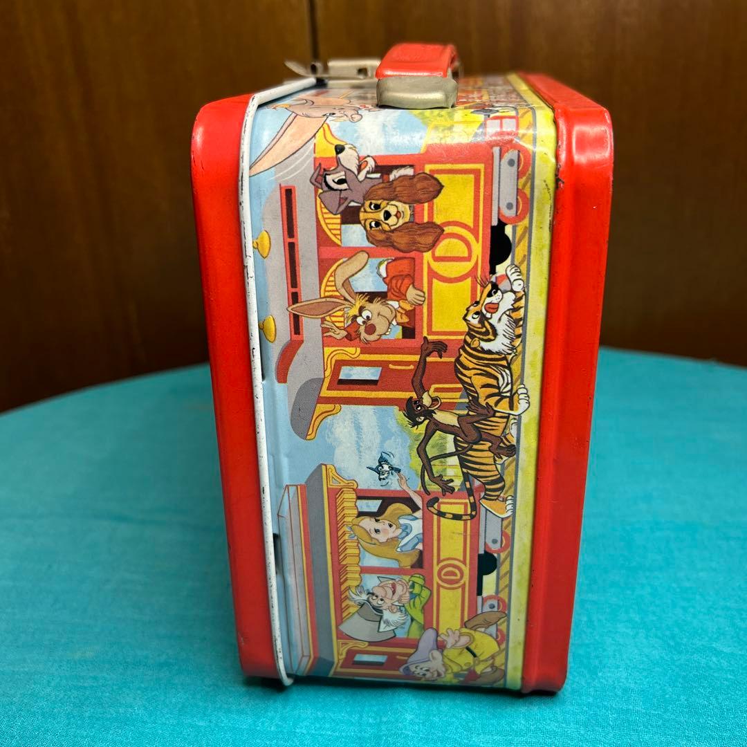 希少ディズニー1970年代ランチボックス缶 アラジンDisney Express