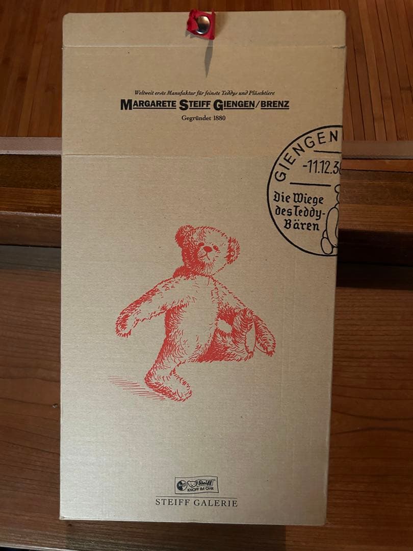 シュタイフ　子鹿ぬいぐるみ　ドイツシュタイフ箱付き