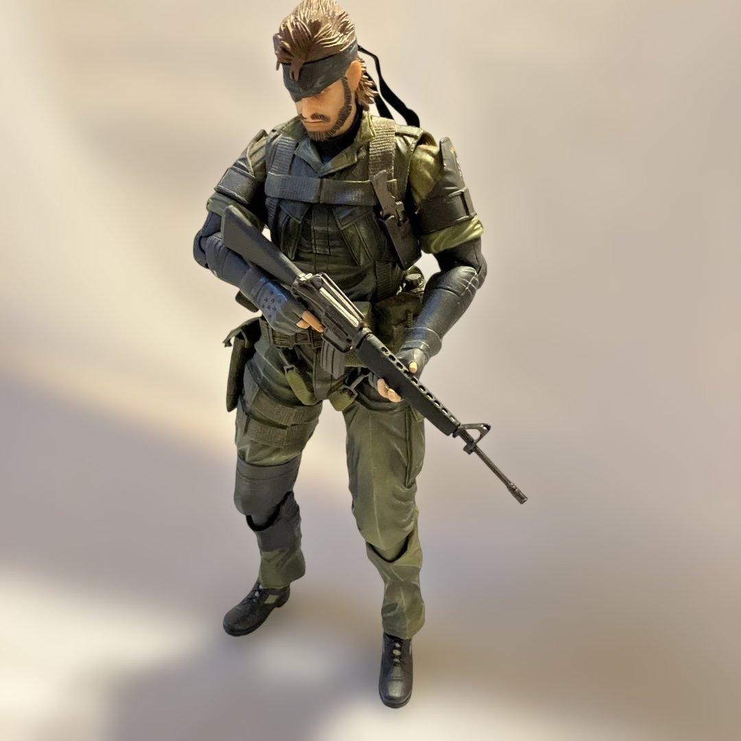 プレイアーツ改　メタルギアソリッドPW スネーク野戦服ver 開封現状品