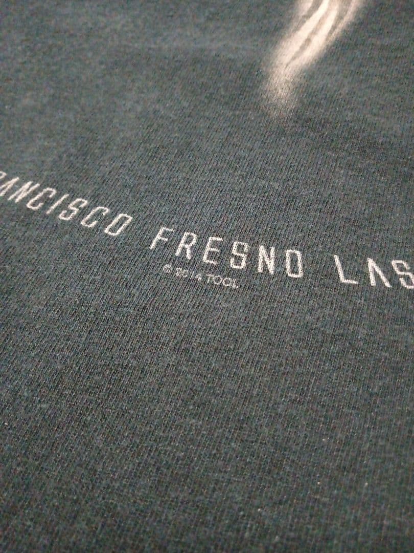 2014年 TOOL 北米ツアー エイリアン プリースト Tシャツ 黒