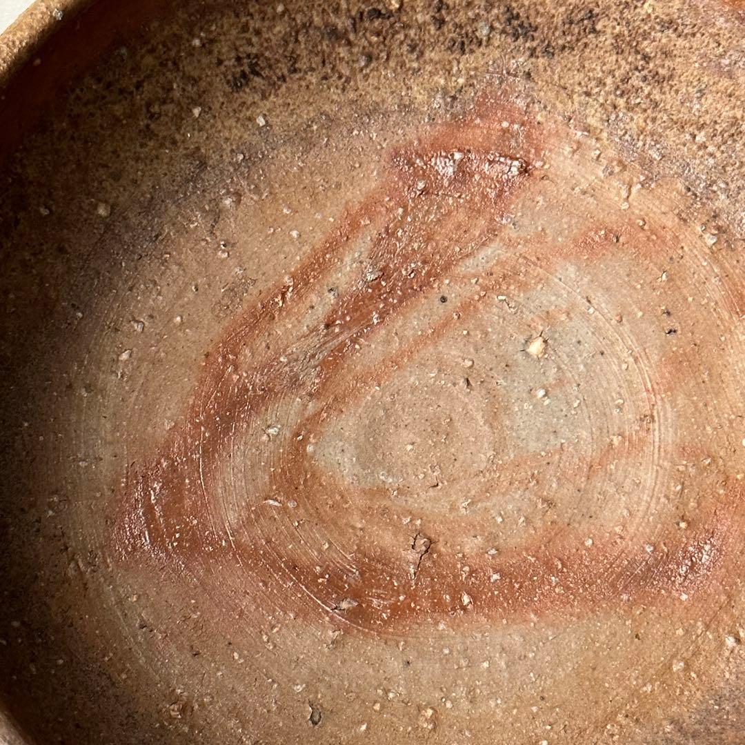 金重まこと 備前 緋襷 丸皿 小鉢