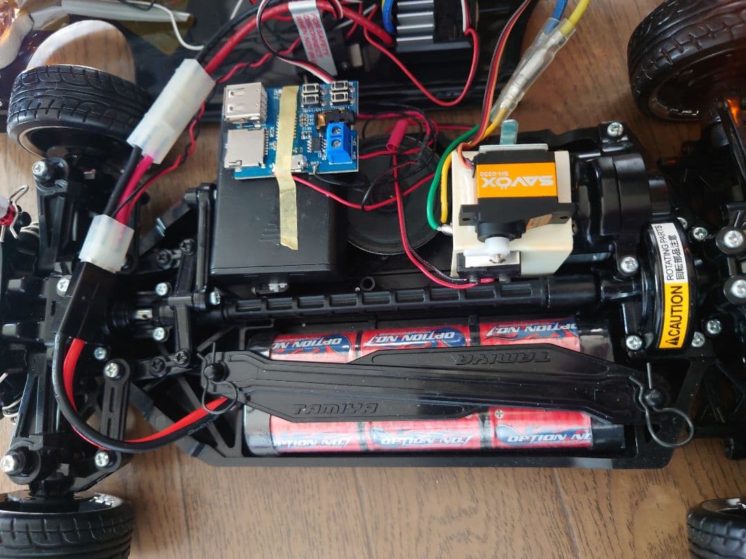 パトカー型ラジコン LEDライト付き