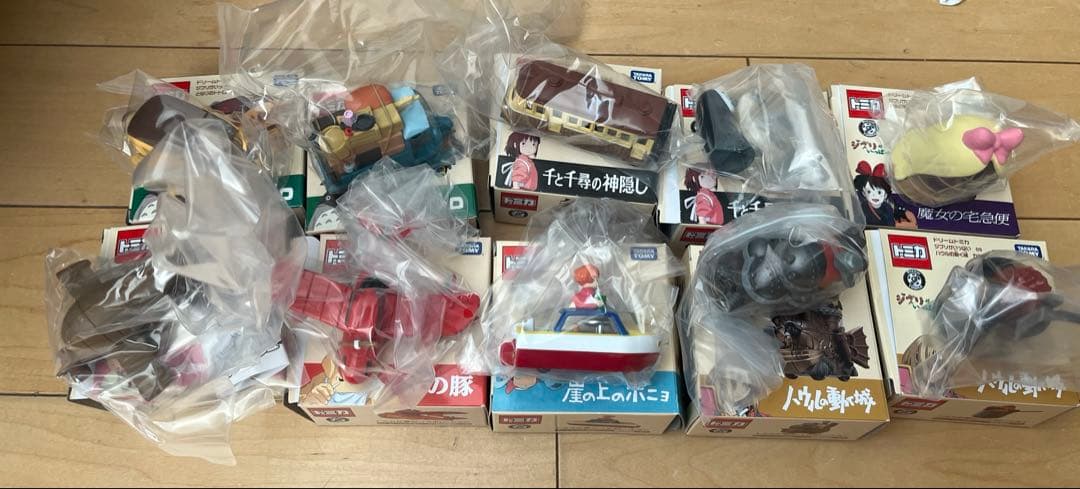 【新品】ドリームトミカ ジブリがいっぱい 10個コンプリートセット