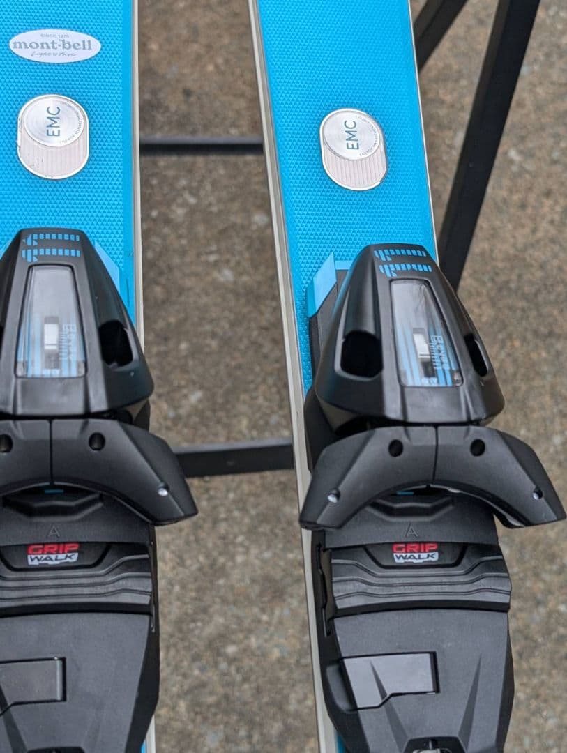 HEAD SLR スキー 青色 バインディング付き