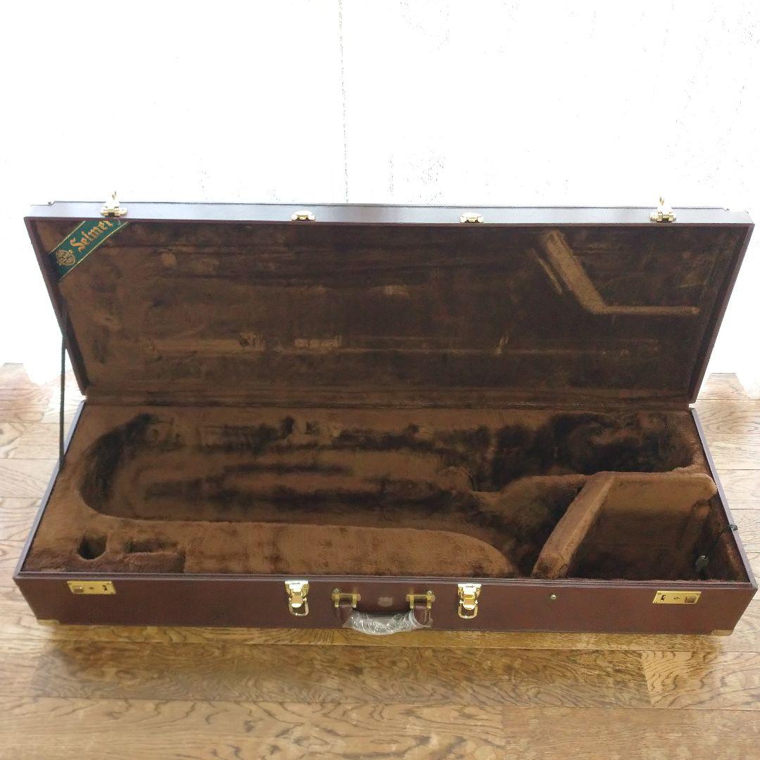 セルマー バリトンサックス ハードケース ブラウン