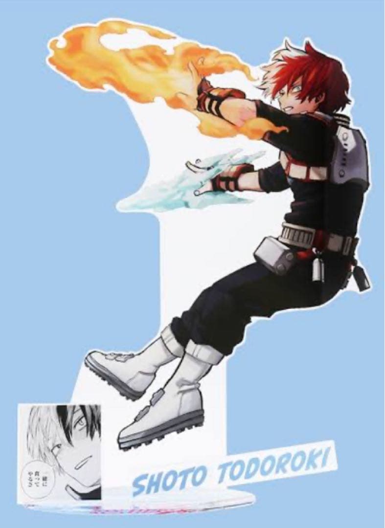 ヒロアカ　アクリルgigaフィギュア　轟焦凍　アクスタ　ジャンプショップ