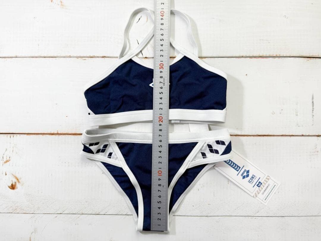 Arena 女性用 ビーチバレー ツーピースビキニ ブルマ Navy USA24