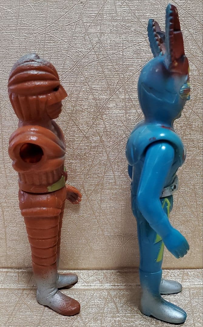 イナズマン サナギマン ソフビ 当時モノ 東映 ポピー