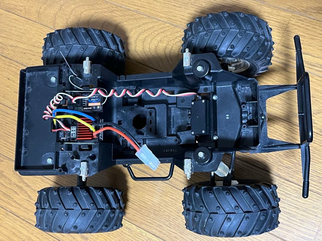 タミヤ　cw-01 ランチボックス　アンプ　受信機　付き　TAMIYA