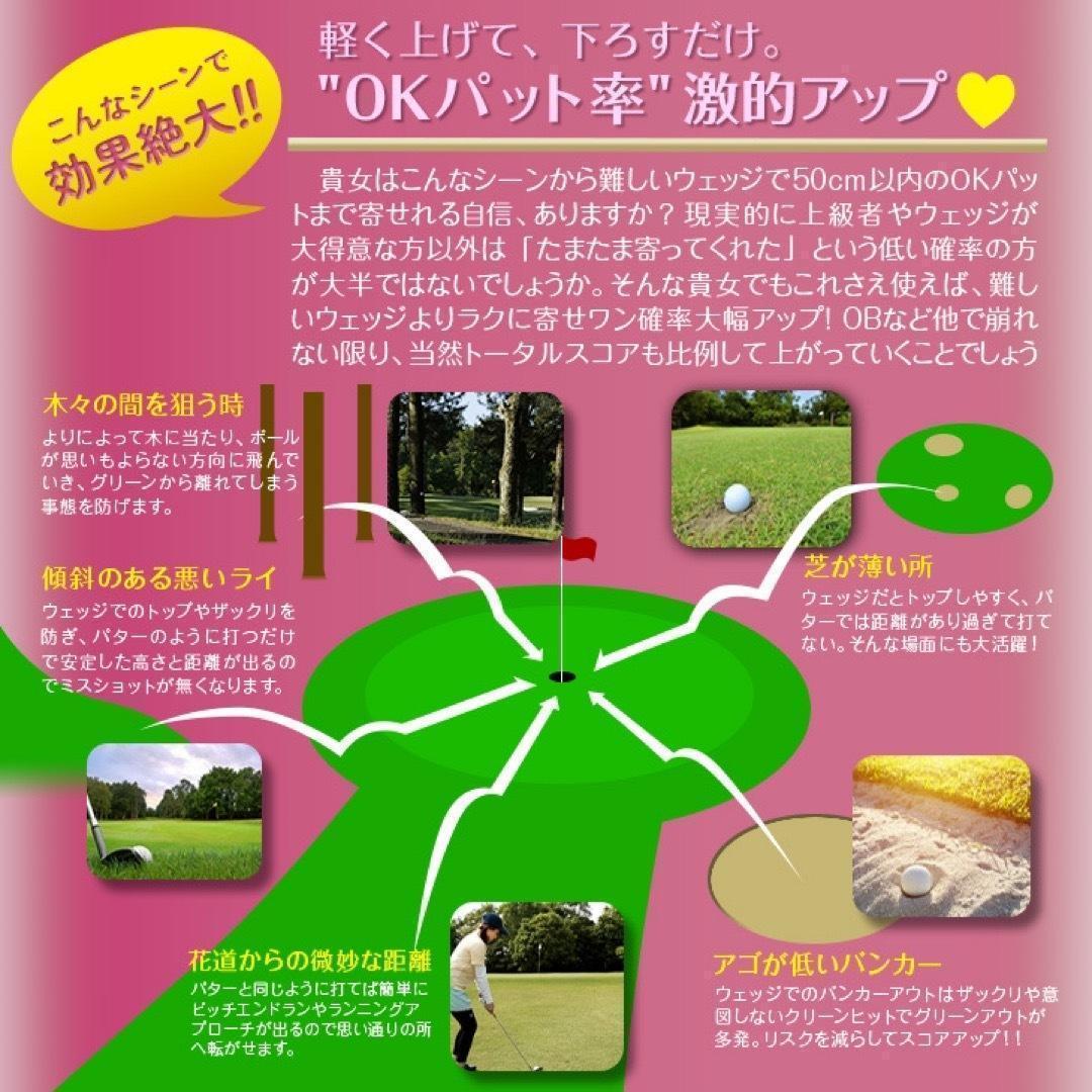 女子に優しい100切りセット★ ダイナミクス レディス チッパー & パター