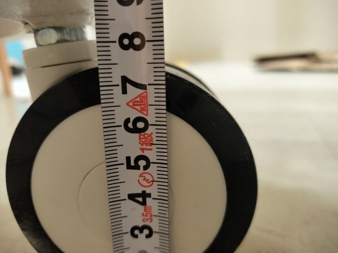 耐荷重40kg 超美品/スチール製のため頑丈】キャスター付きワゴン