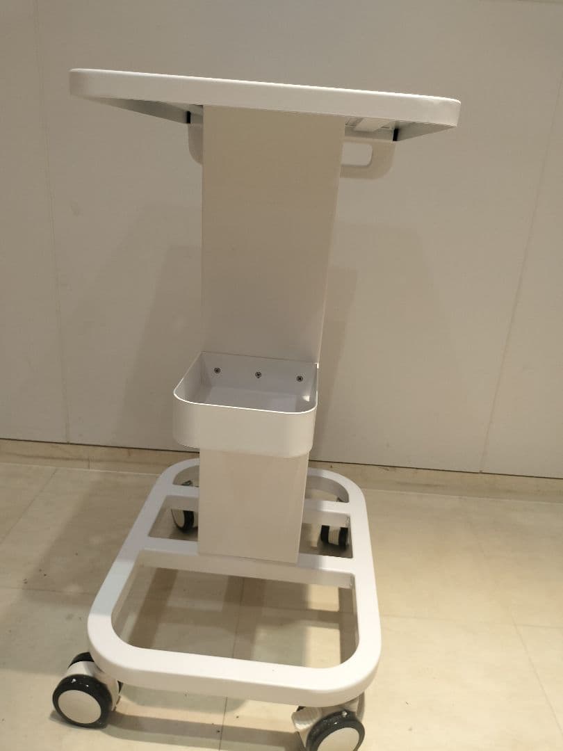 耐荷重40kg 超美品/スチール製のため頑丈】キャスター付きワゴン