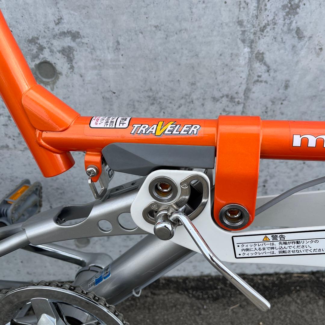 美品◼︎miyata ミヤタ トラベラー 折り畳み自転車 クイックフォールディング