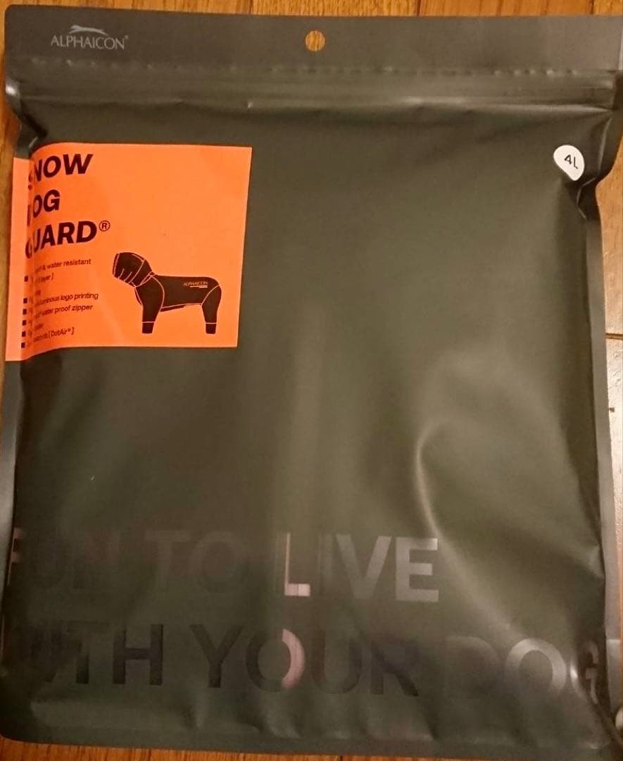 犬服・アクセサリー Alphaicon  DOG GUARD 4L MIDNIGHT