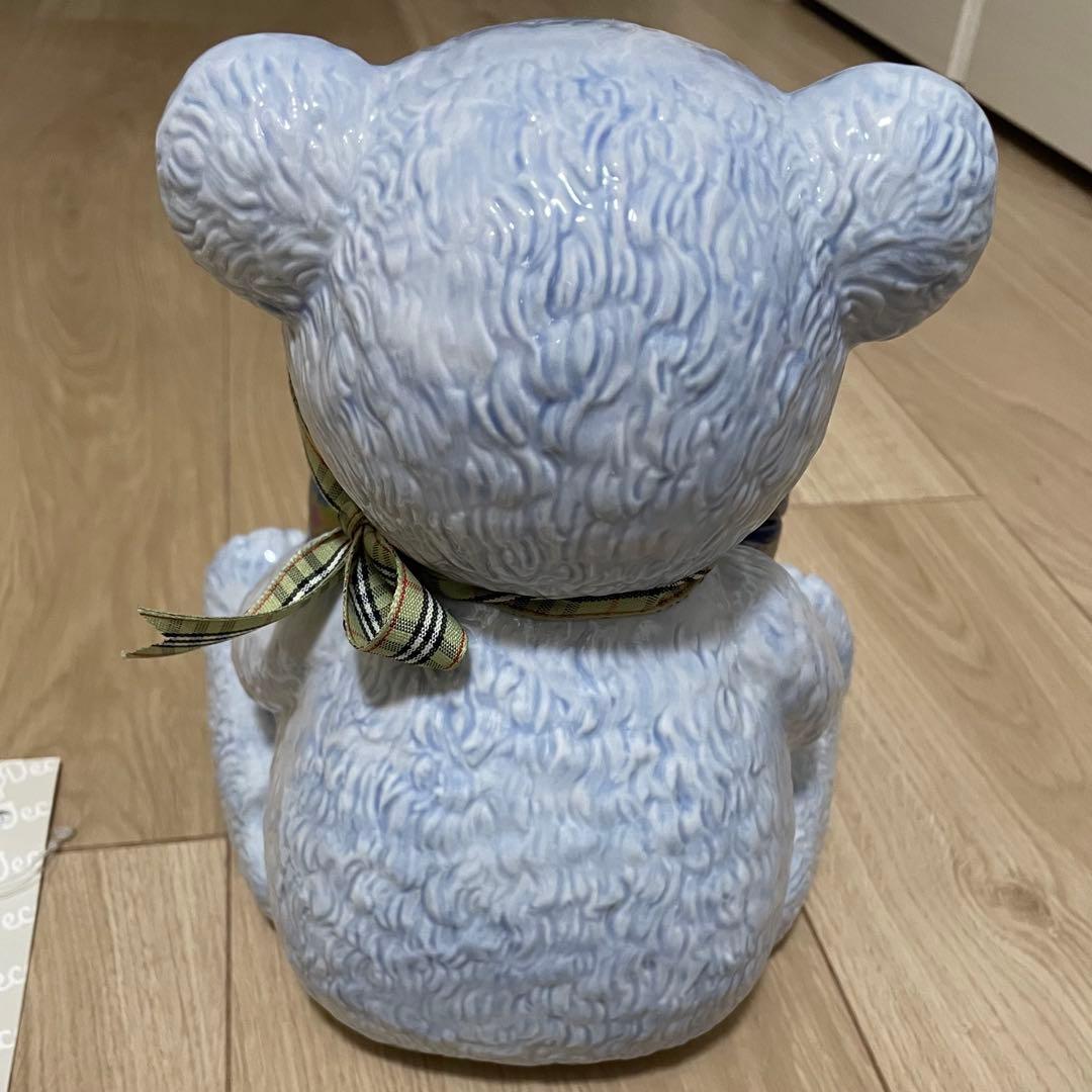 テディデキャンタ　Ayame ブランデー 飾り ボトル 青　ブルー　シャンパン