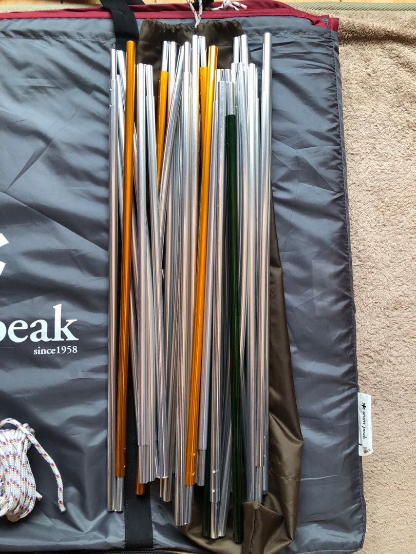 スノーピーク　アメニティドームs テント　フルセット