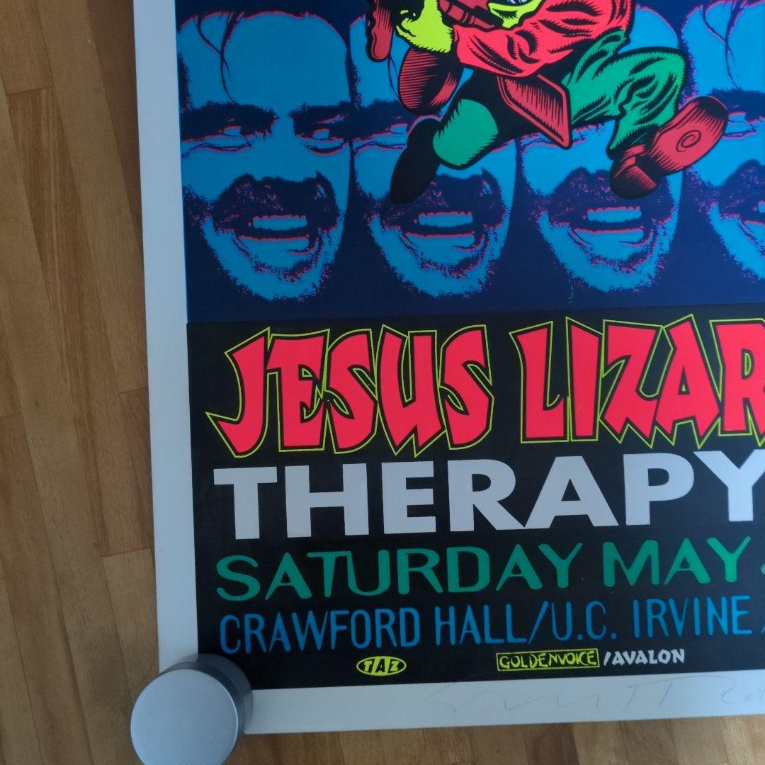 u*0様 TAZ Helmet JESUS LIZARD Poster