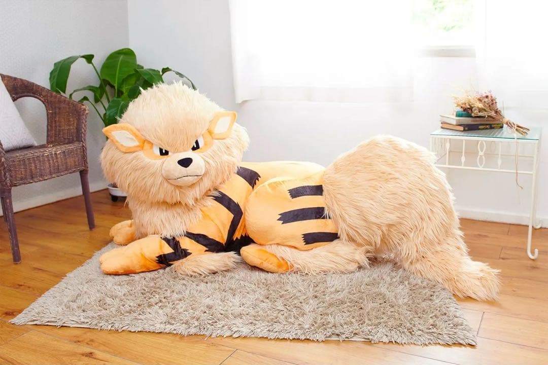 添い寝　ウインディ　ぬいぐるみ　ポケモンセンター