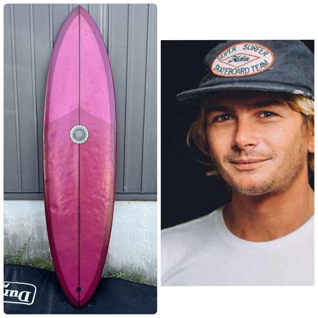 希少　タイラーウォーレンサーフボード tracker トラッカー6'4\