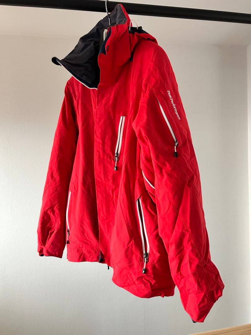 ピークパフォーマンスpeakperformance マルーンジャケットM 美品