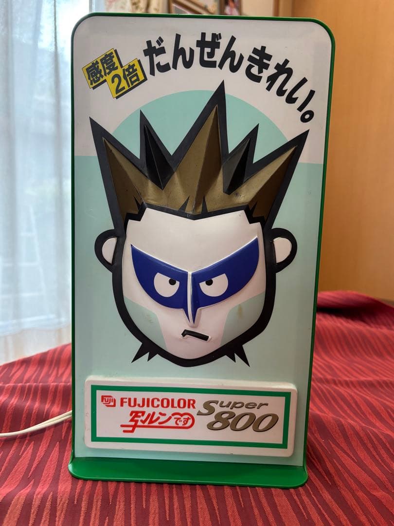 昭和レトロ　写ルンです　聖飢魔II　デーモン閣下　電飾看板