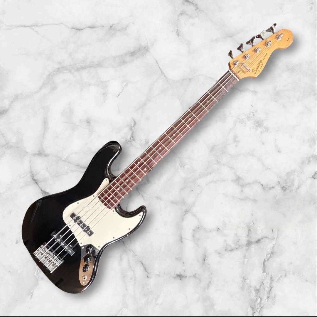 【美品】SQUIER Affinity Jazz Bass V ５弦