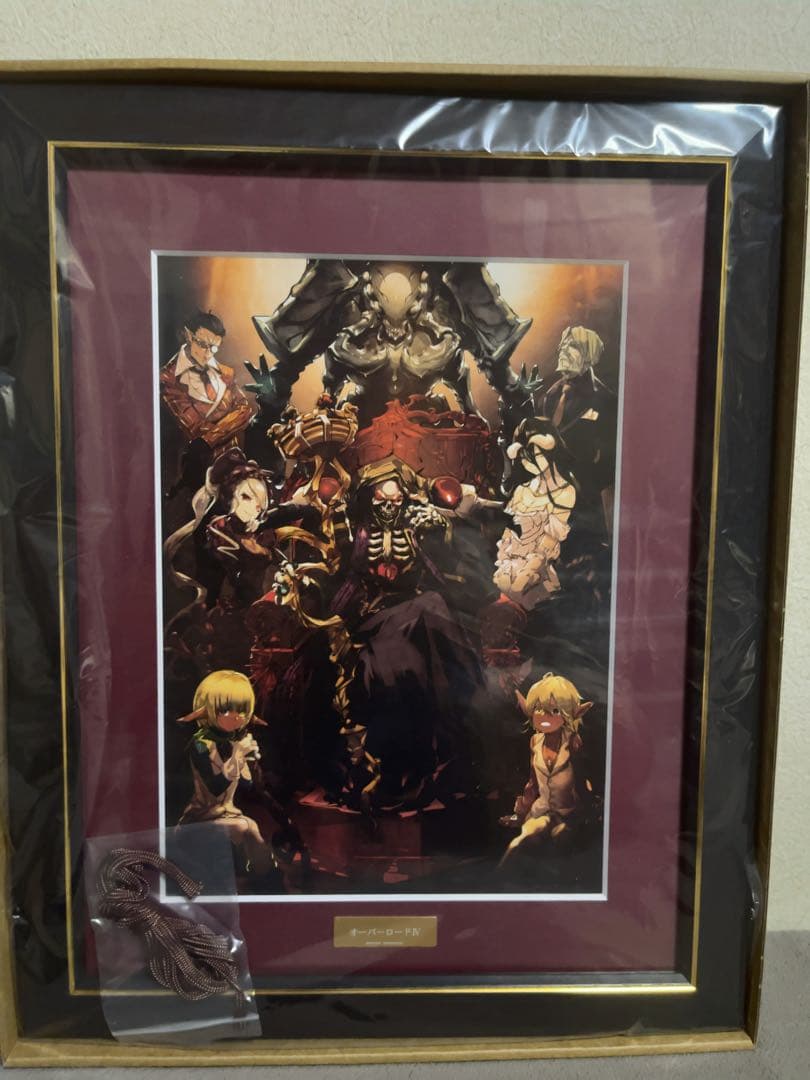 オーバーロードIV くじ引き堂 オンラインくじ　ver.2 S賞 複製原画