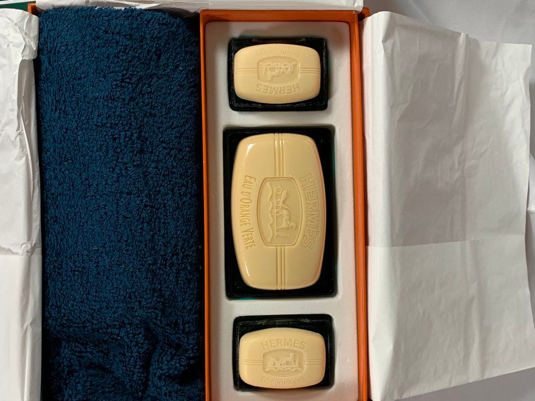 HERMES タオルとボックスセット