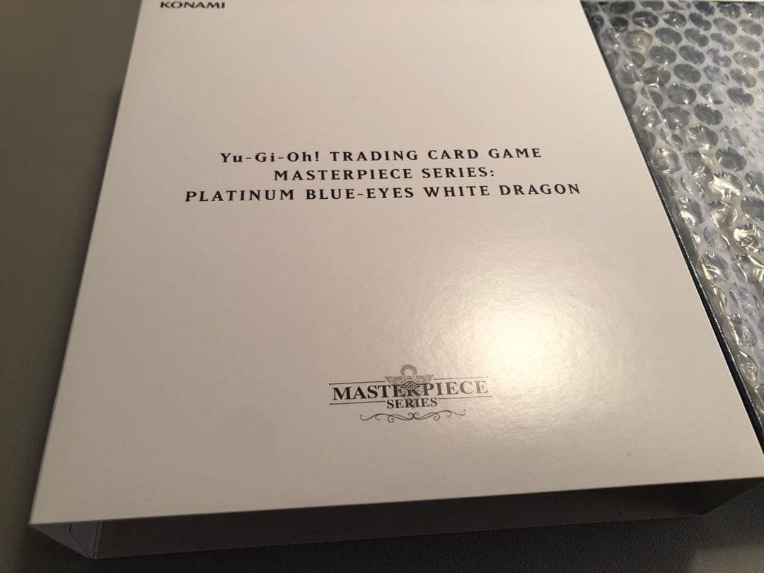 遊戯王OCG プラチナ製（純銀）青眼の白龍　ブルーアイズホワイトドラゴン　英語版