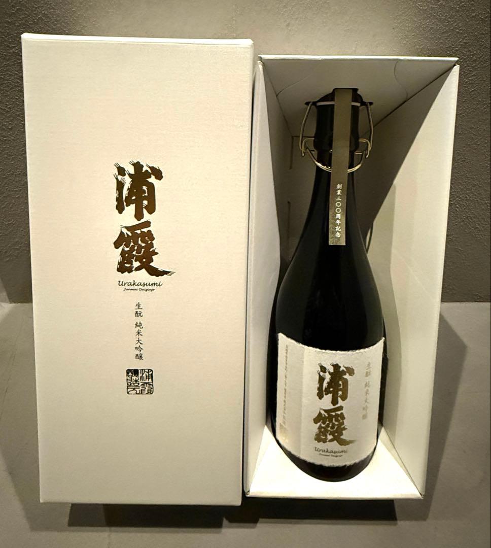 【新品未開封】浦霞 創業300周年記念 生もと 純米大吟醸 720m