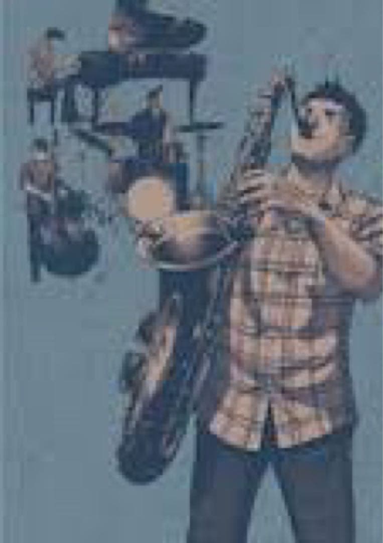 定禅寺ジャズフェス BLUE GIANT 直筆サイン入り複製原画（B）