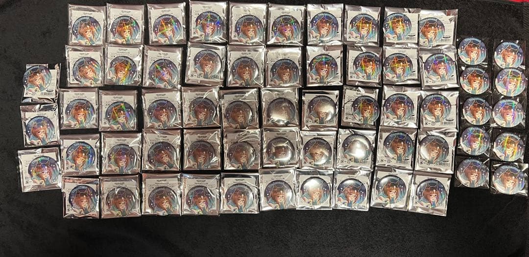 ウマ娘 缶バッジ 東京メガイルミ トランセンド　63個