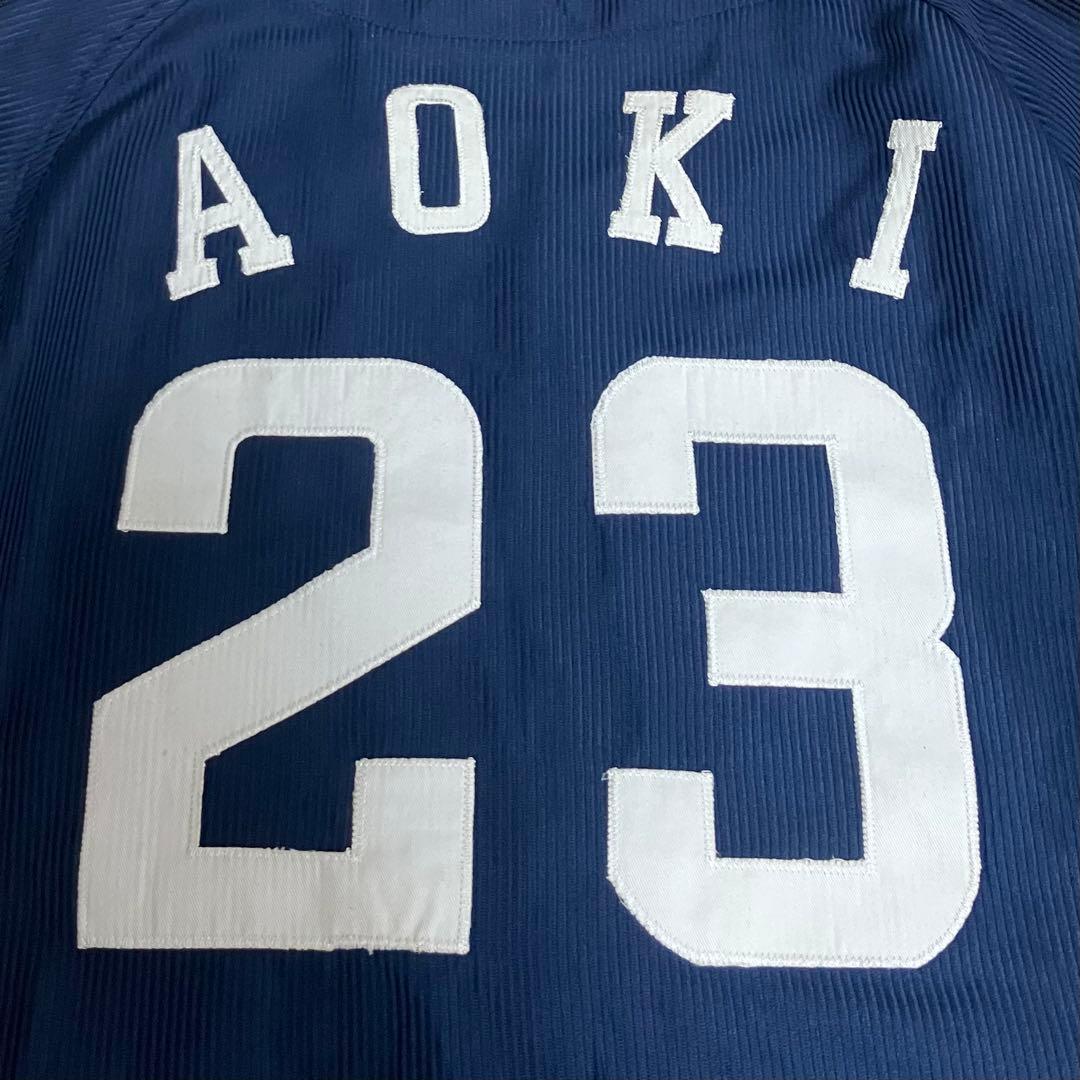 BEAMS×DESCENTE 東京ヤクルトスワローズ 青木宣親 刺繍ユニフォーム