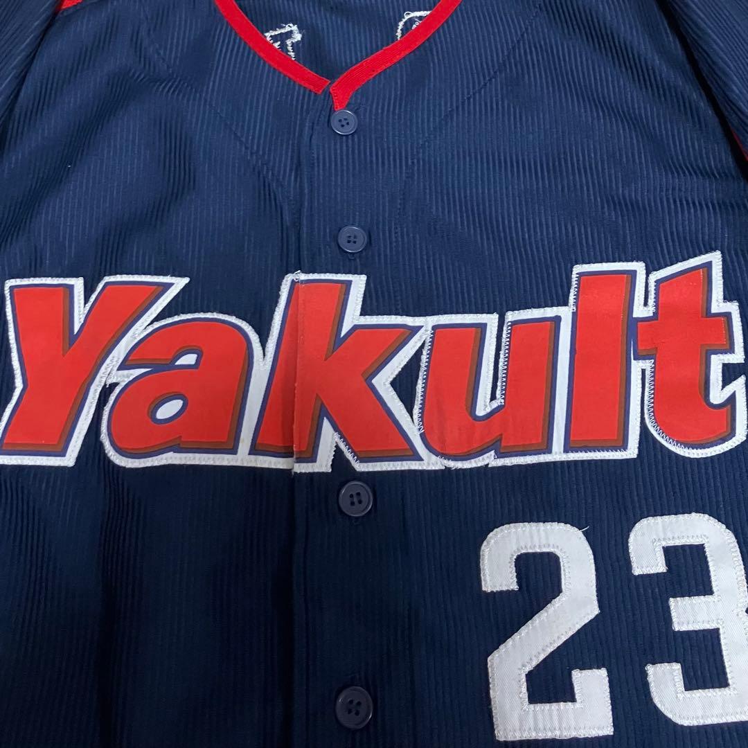 BEAMS×DESCENTE 東京ヤクルトスワローズ 青木宣親 刺繍ユニフォーム