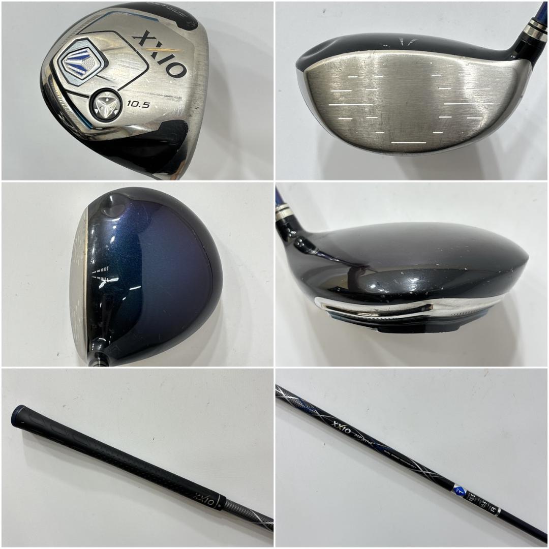 メンズ右利き初心者用　ゼクシオ　8代目　ゴルフクラブセット　W-2527