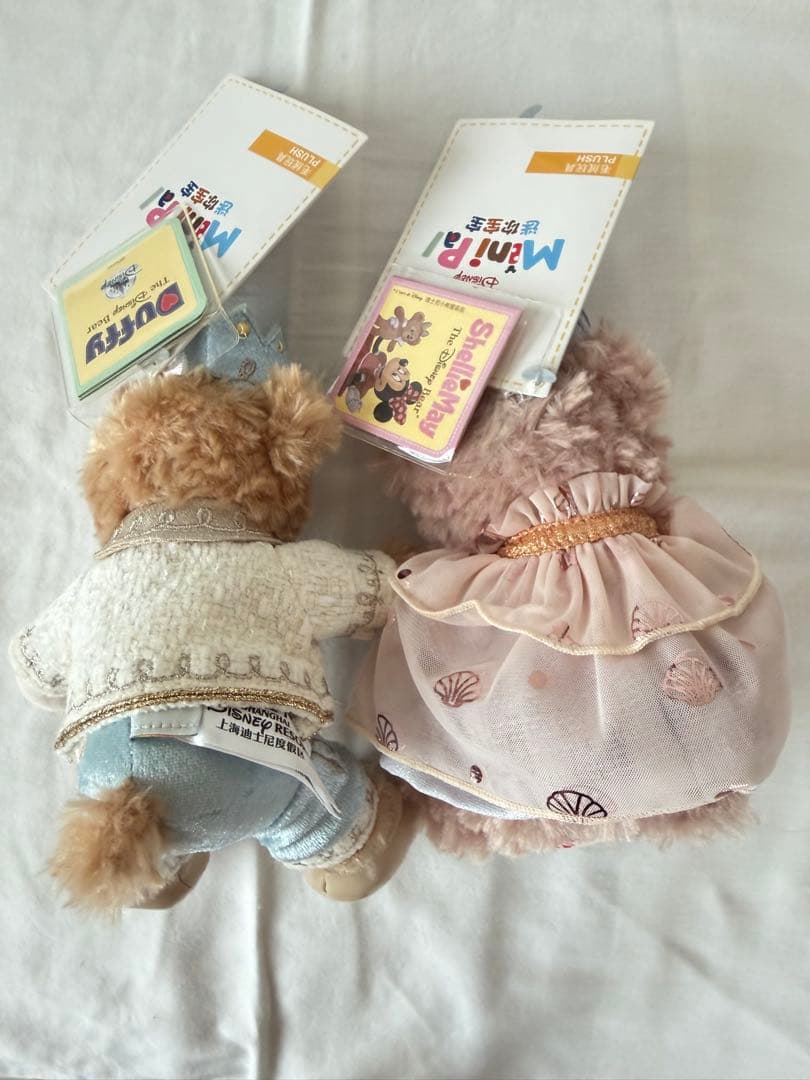 ❣️上海ディズニーランド❣️正規品❣️ダッフィー&シェリーメイ❣️肩乗せぬいぐるみ❣️
