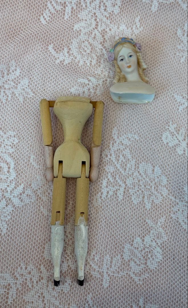 米国アンティーク ビスク マネキンドール 希少・箱付