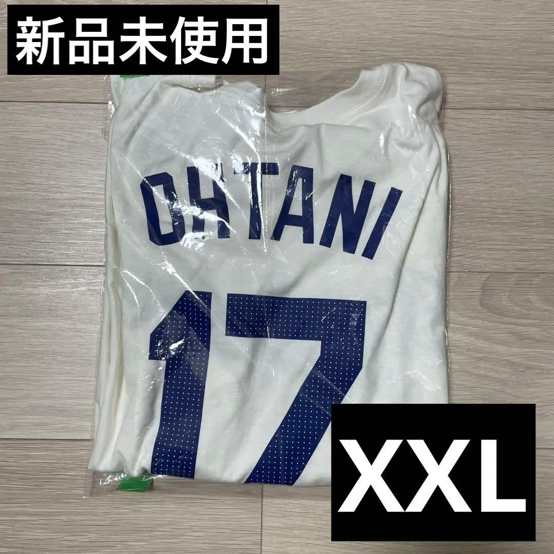 XXL ナイキ ドジャース 大谷翔平 Tシャツ ホワイト MLB ユニフォーム