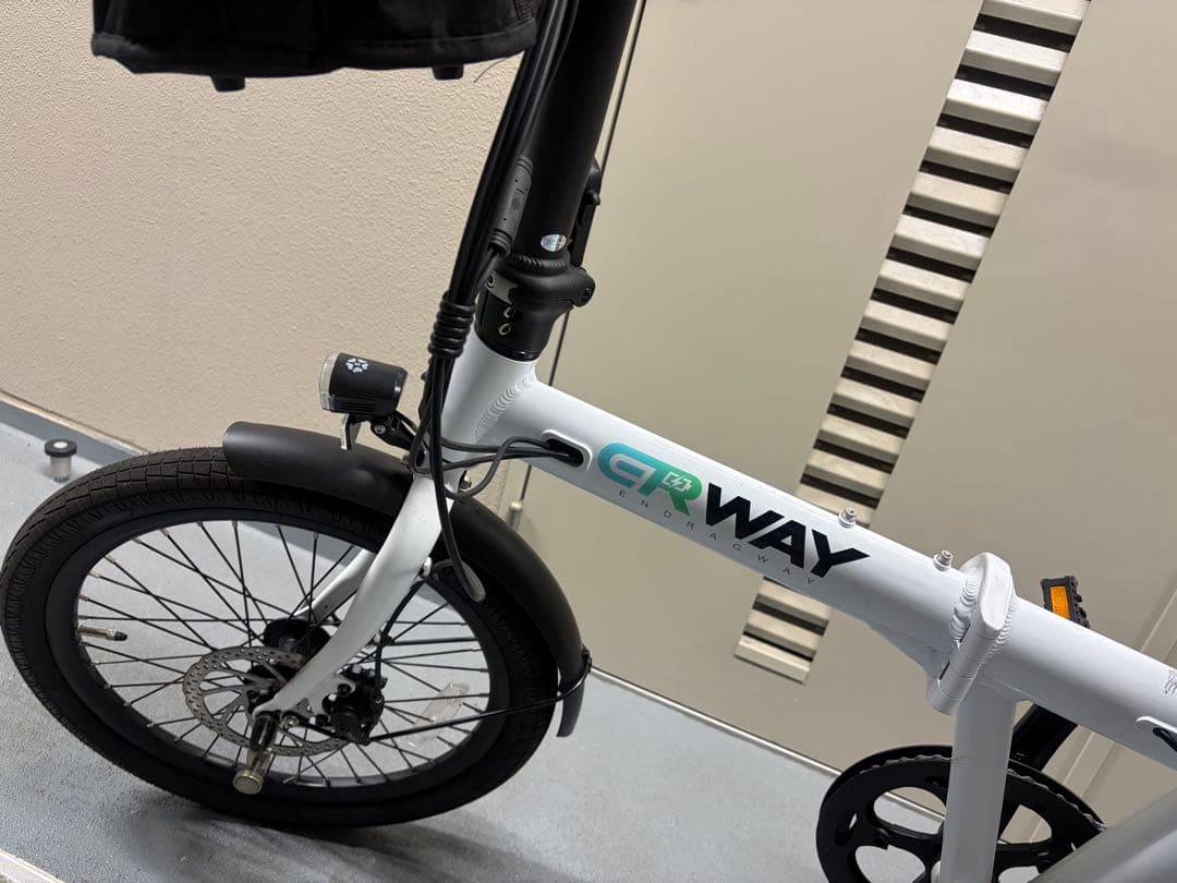 ERWAY-A01 電動折りたたみ自転車 型式認定済 総走行距離451km
