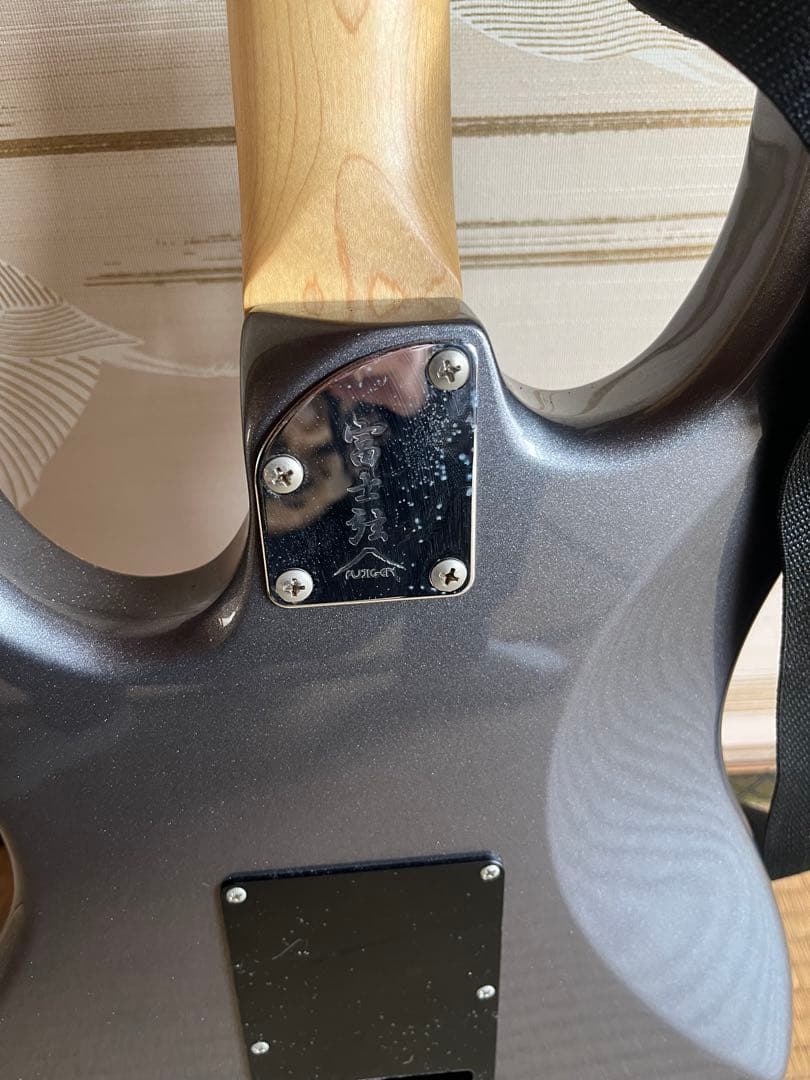 Fujigen グレー エレキギター ストラトキャスタータイプ