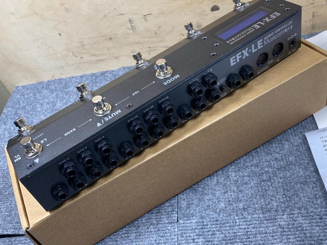 MUSICOM LAB EFX-LE スイッチャー　ラインセレクター