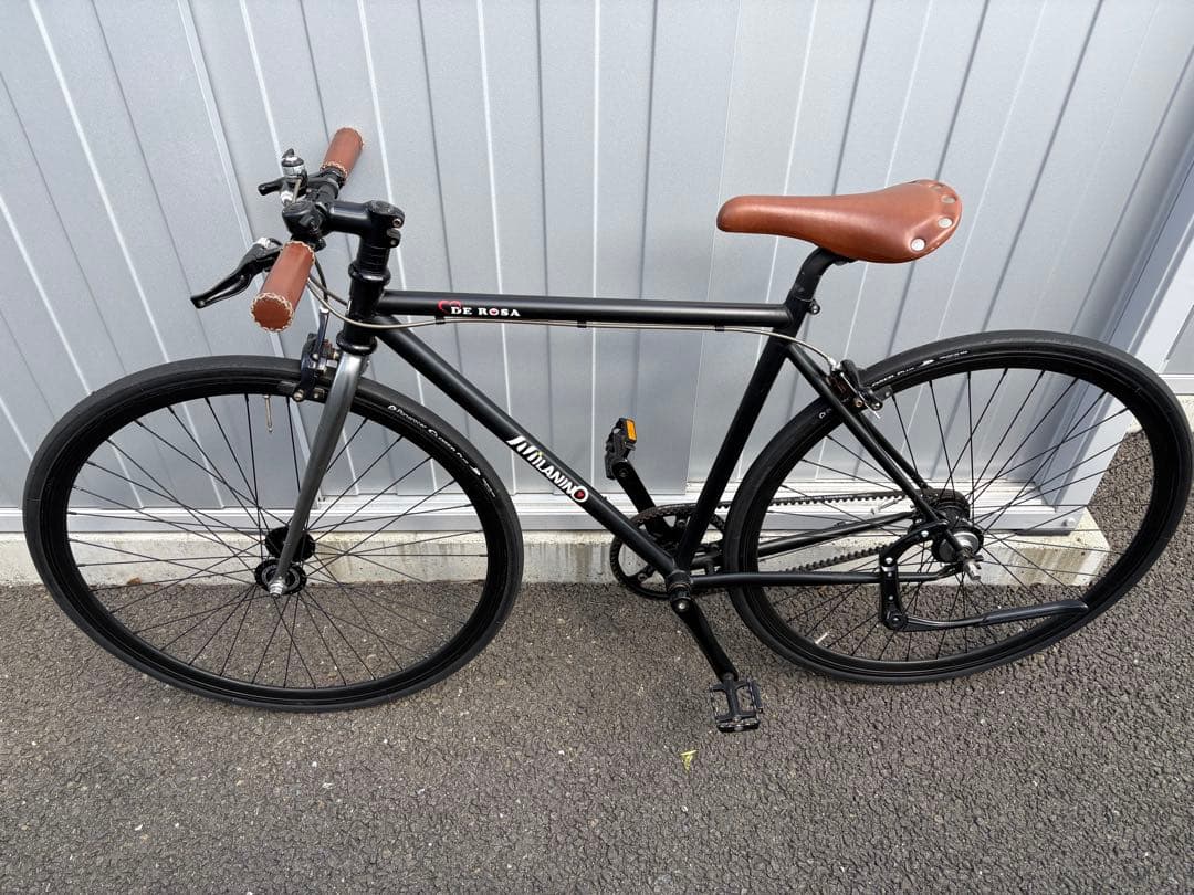 DE ROSA ミラニーノ　MILLANINO 48 クロスバイク ブラック