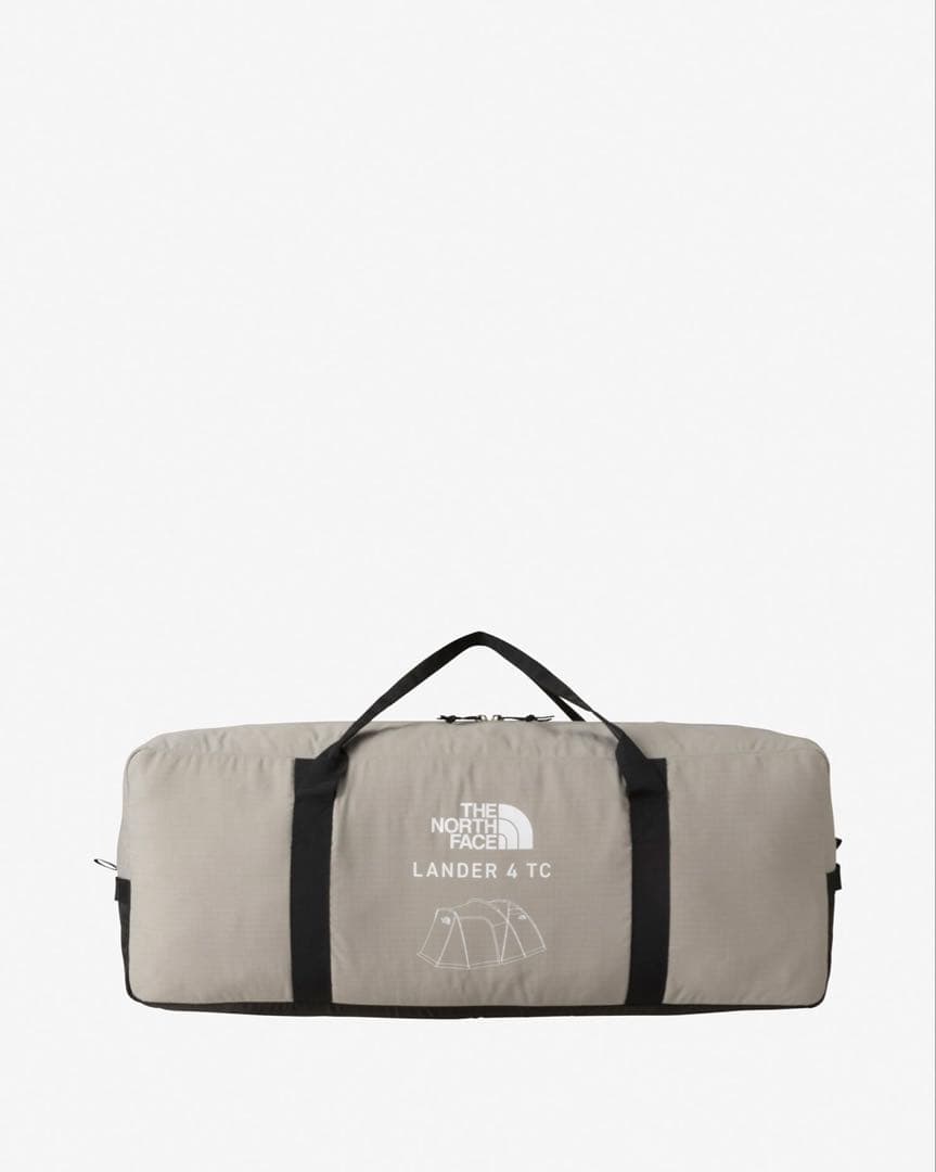 The North Face ドーム型テント ベージュ/ブラックランダー4