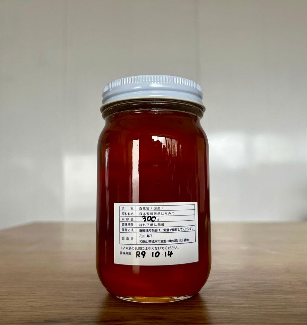 天然熟成2年　希少　日本みつばち 国産天然はちみつ100%600g(J1Y2箱)