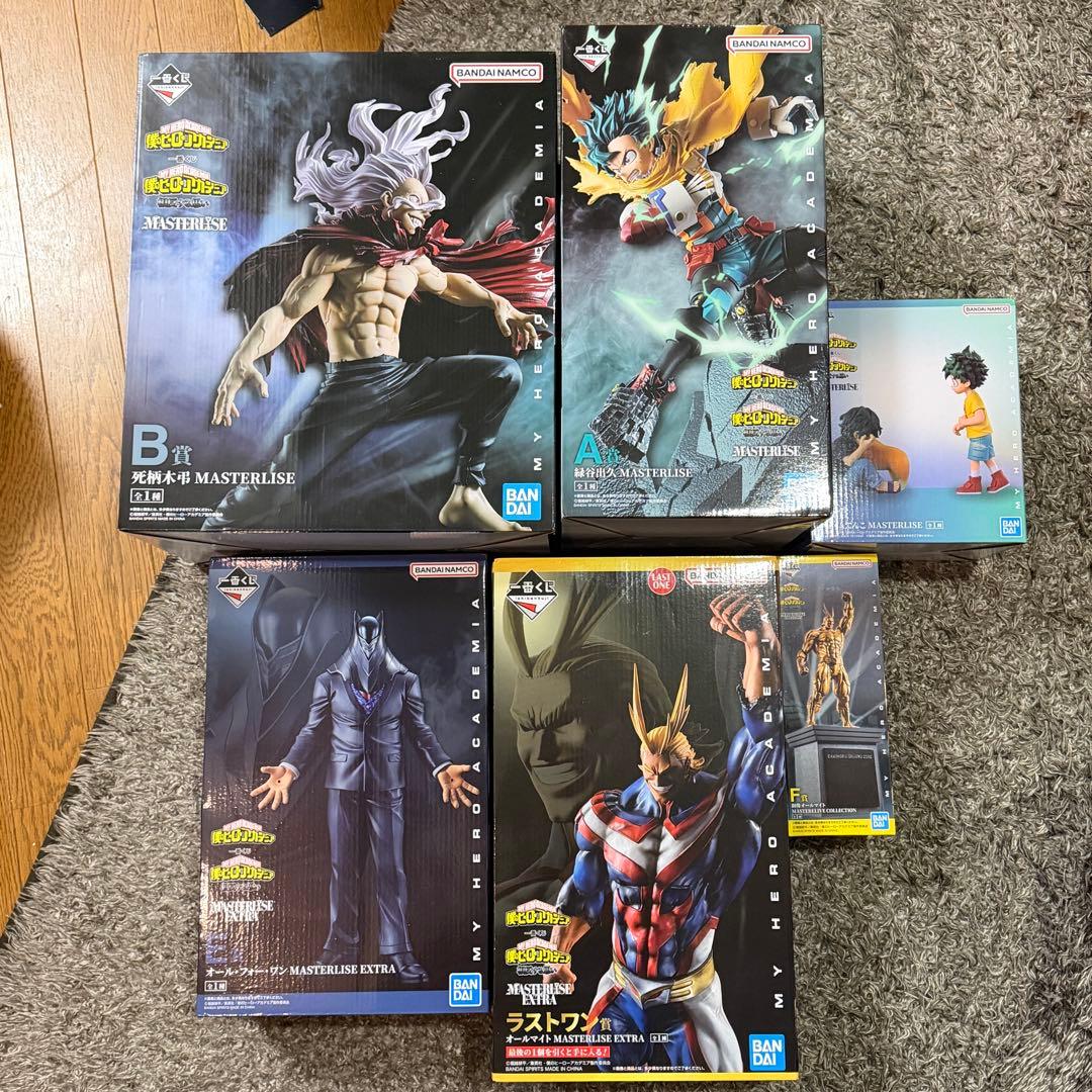 ラ*オ様 一番くじ　ヒロアカ　相反する思い　ラストワン賞含むフィギュアセミコンプ