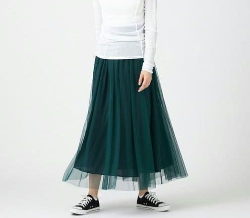 お値下げ　チャコット　チュールスカート　バレエ　社交ダンス　タウンユース